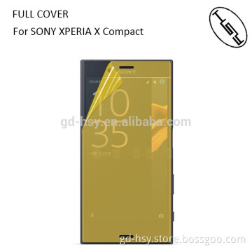 HUYSHE Anti-broken Soft Full Cover TPU Screen Protector for Sony Xperia X Compact